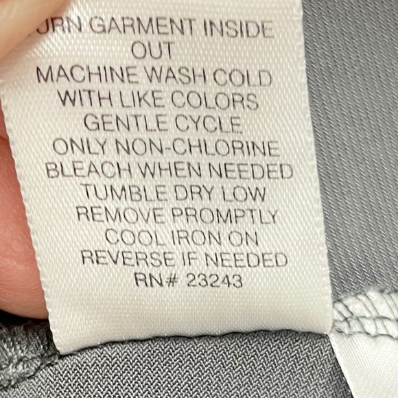 New York and Company Streetwear Leggings Casual Pants Grey Black Size Medium - Picture 7 of 7